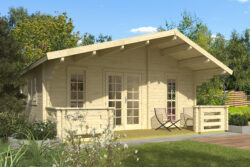 Höylähirsimökki Monviso 33 m2