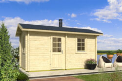 Valmissauna Piha-Tuuri 11 pukuhuoneella