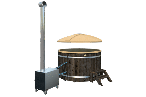 Kylpytynnyri Standard, Ø 180, beigen graniitin värinen kansi - Image 2