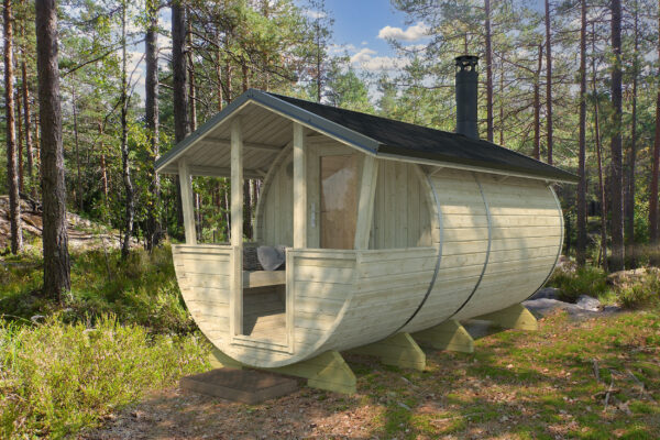Tynnyrisauna Lahti 200 x 400 cm - Image 3
