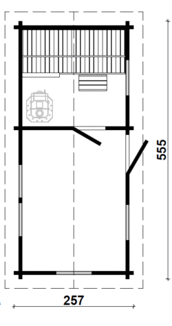 Valmissauna Piha-Tuuri 13 pukuhuoneella - Image 4