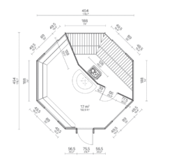 Kombikota AXEL 17 m² - Image 4