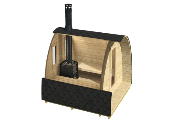 Saunaiglu Bianca, 1 huone 238 x 250 cm - Image 3