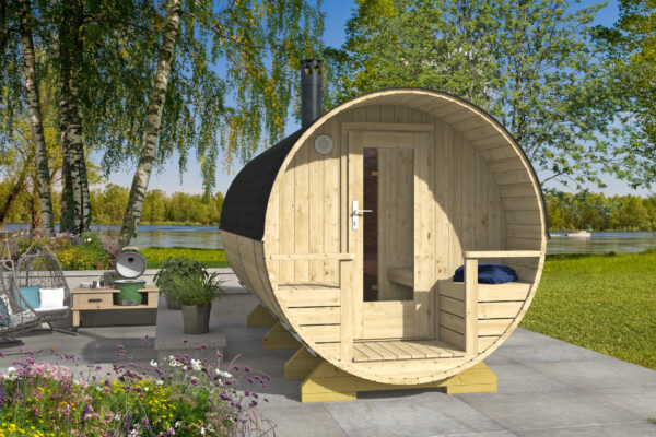 Tynnyrisauna Kemi 210 x 400 cm - Image 1