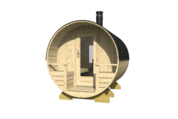 Tynnyrisauna Kerava 210 x 267 cm - Image 2