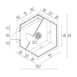 Kotasauna KRIS 9m - Image 4