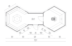 Kotasauna MAGNUS 22 m² - Image 4
