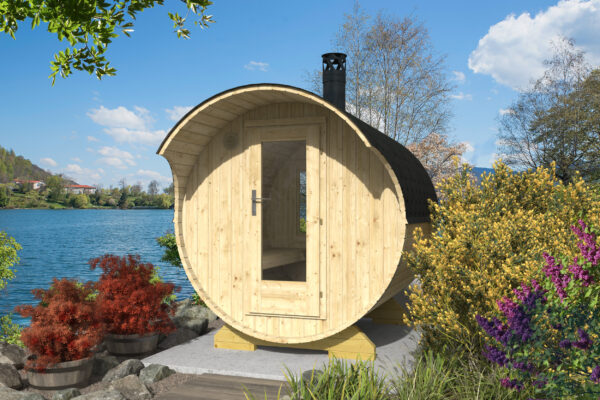 Tynnyrisauna Masku 210 x 217 cm - Image 1