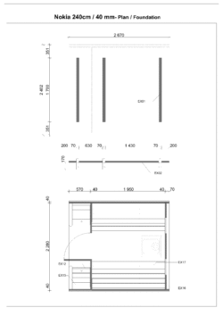 Tynnyrisauna Nokia 240 x 267 cm - Image 4