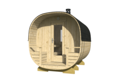 Tynnyrisauna Nokia 240 x 267 cm - Image 2