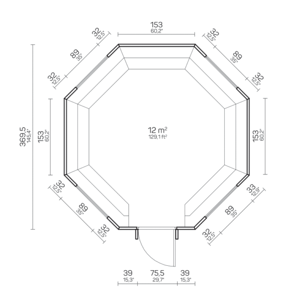 Luxus kota ROSCO 12 m² - Image 4