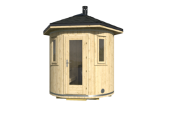 Pystytynnyrisauna Tornio Ø 240 cm - Image 2