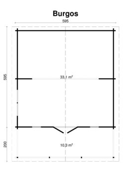 Pihamökki Burgos 70 mm - Image 4