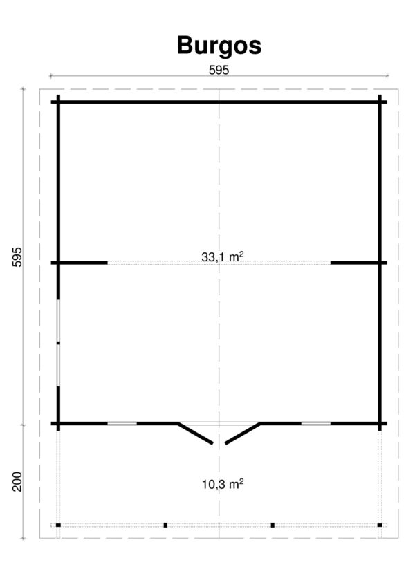 Pihamökki Burgos 70 mm - Image 4