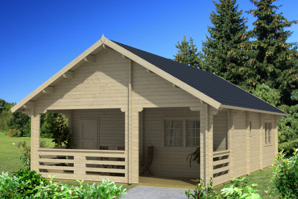 Höylähirsimökki Europa 60 m2 - Image 1