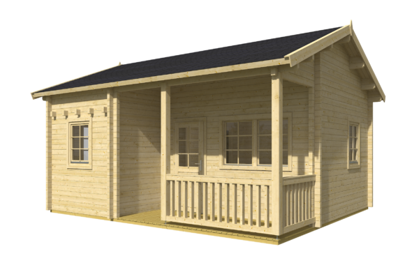 Makuuparvellinen pihamökki Falun B 70 - Image 2