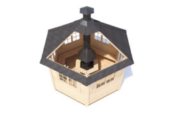 Huvimaja NORA 6 m² grillillä - Image 3