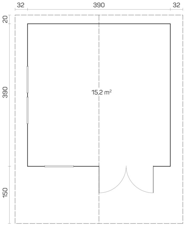 Pihamökki Göteborg A 70 mm - Image 3