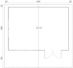 Pihamökki Göteborg D 70 mm - Image 2