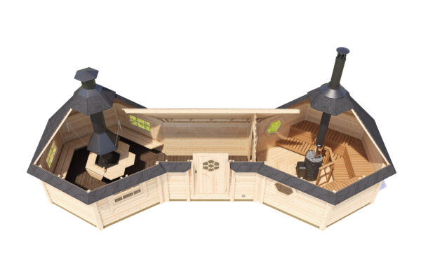 Kotasauna MAGNUS 22 m² - Image 3