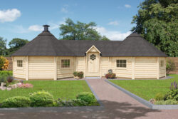 Luxus Tupla Grillikota MELISSA 38 m²