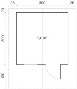 Pihamökki Huelva 70 mm - Image 2