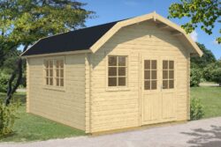 Pihamökki Kansas, ovi ja ikkunat kaksinkertaisilla laseilla