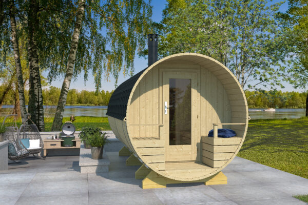 Tynnyrisauna Kemi 210 x 400 cm - Image 3