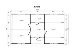 Höylähirsimökki Kristi 60 m2 - Image 2