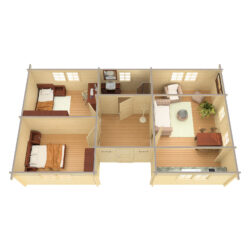 Höylähirsimökki Kristi 60 m2 - Image 3