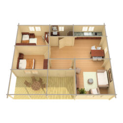 Höylähirsimökki Kristina 90 m2 - Image 3