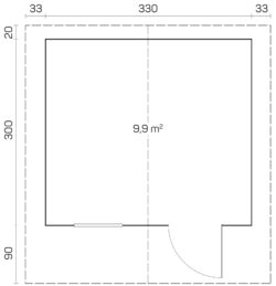 Pihamökki Lugo, ovi ja ikkunat kaksinkertaisilla laseilla - Image 2