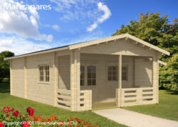 Höylähirsimökki Manzanares 66 m2