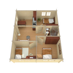 Höylähirsimökki Maria 46 m2 - Image 3