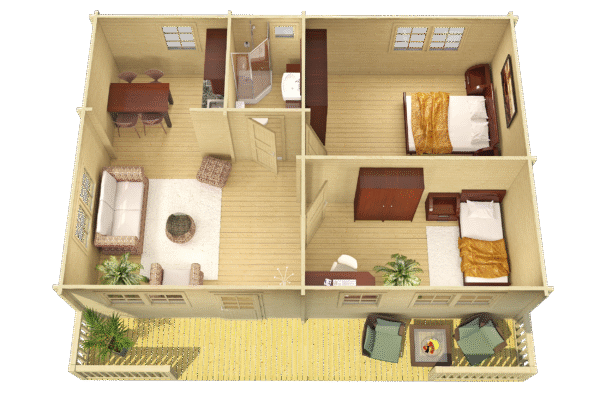 Höylähirsimökki Motril 50 m2 - Image 2