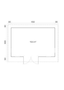 Pihamökki Oklahoma, ovi ja ikkunat kaksinkertaisilla laseilla - Image 2