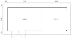 Pihavarasto Oriental 3-SD150 - Image 2