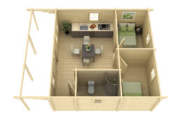 Höylähirsimökki Padova 33 m2 - Image 3