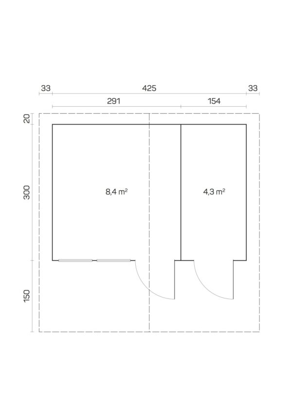 Pihamökki Pedro A 70 mm - Image 2