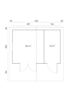 Pihamökki Pedro C 70 mm - Image 2