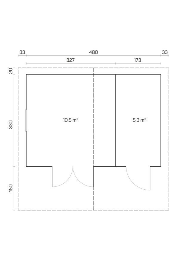 Pihamökki Pedro D 70 mm - Image 2