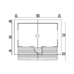 Pihamökki Piha-Aitta 12, 70 mm - Image 2