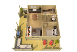 Höylähirsimökki Riopas 85 m2 - Image 2