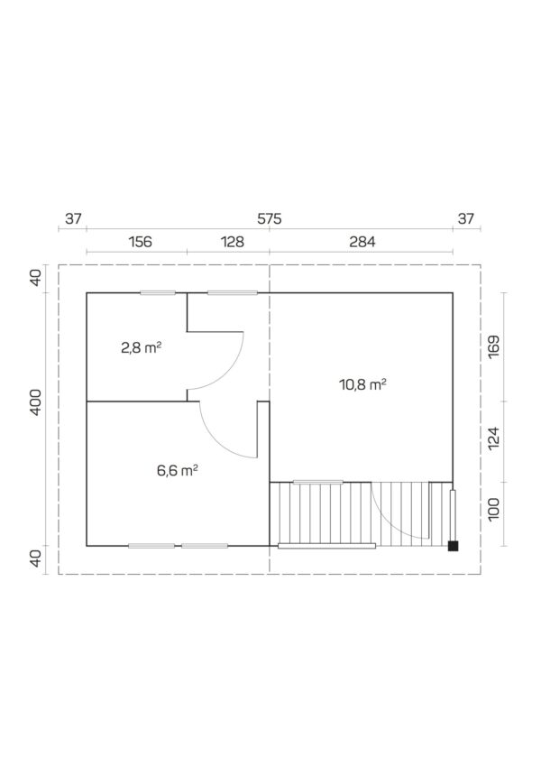 Pihamökki Salamanca 70 mm - Image 3