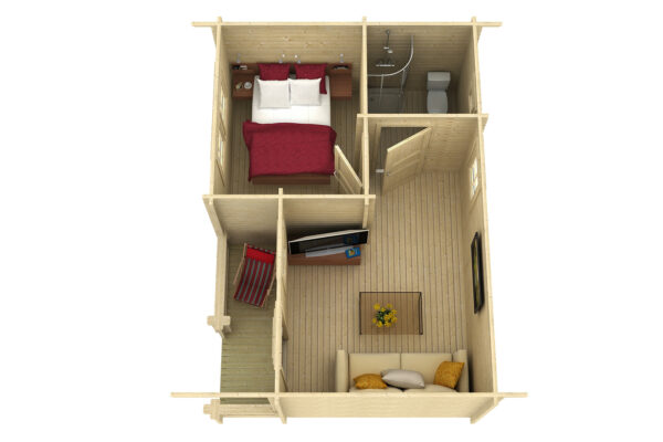 Pihamökki Salamanca 70 mm - Image 2