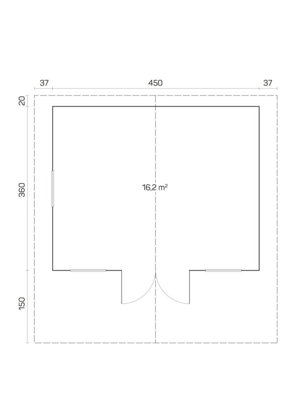 Pihamökki Sauerland C 70 mm - Image 2