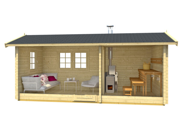 Pihasauna Piha-Tuuri 13 pukuhuoneella - Image 2