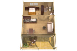 Höylähirsimökki Tormes 39 m2 - Image 2