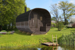 Tynnyrisauna Turku 240 x 447 cm - Image 4