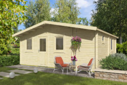 Vierasmaja Cabriel, ovi ja ikkunat kaksinkertaisilla laseilla